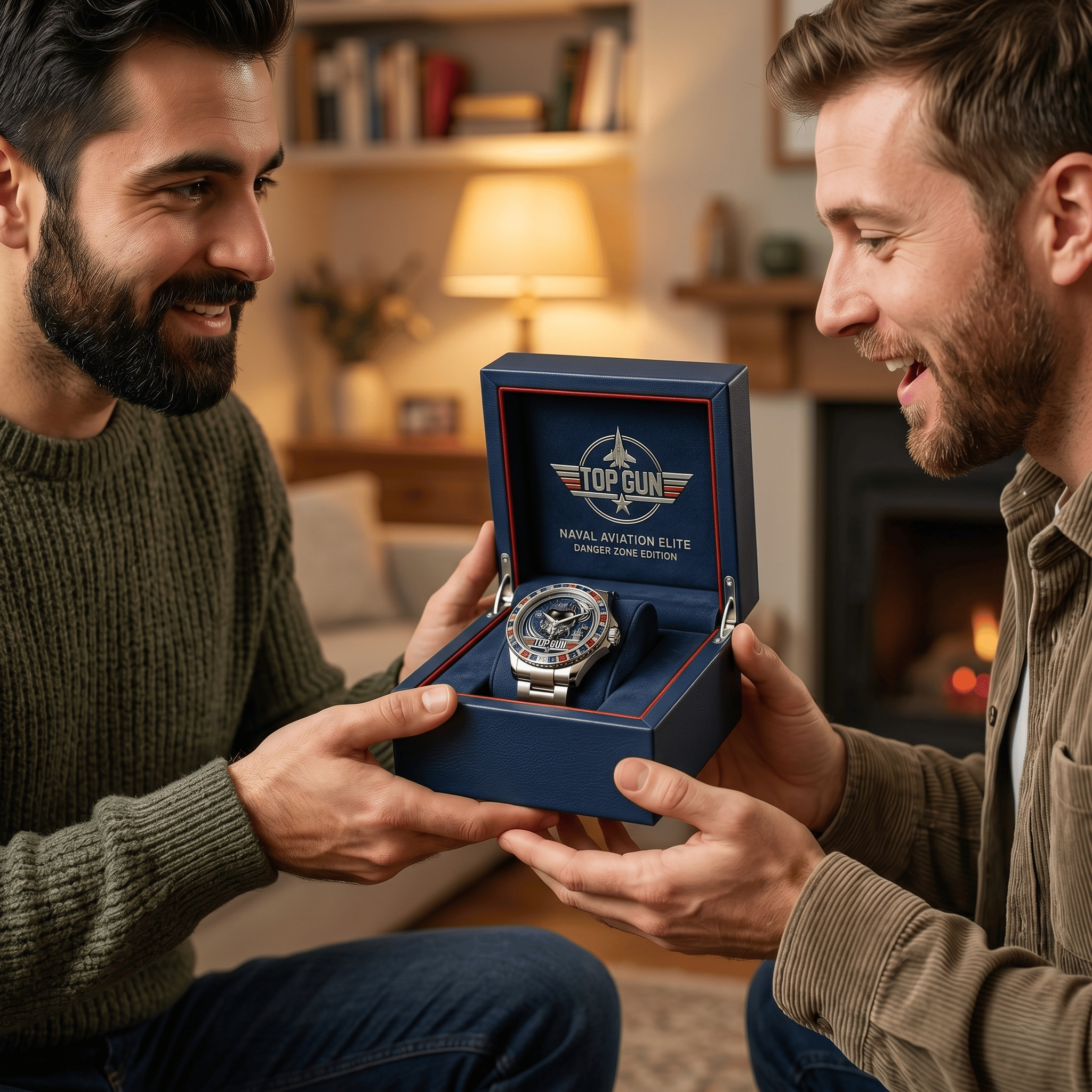 Montre Argentée Pilote de Chasse - Édition Top Gun