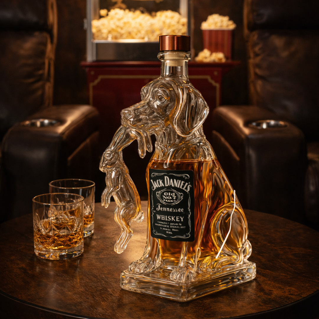 Bouteille de Whiskey - Ădition Chien