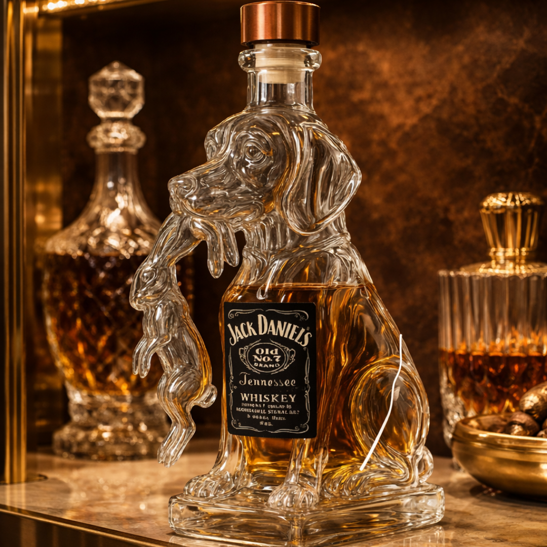 Bouteille de Whiskey - Ădition Chien