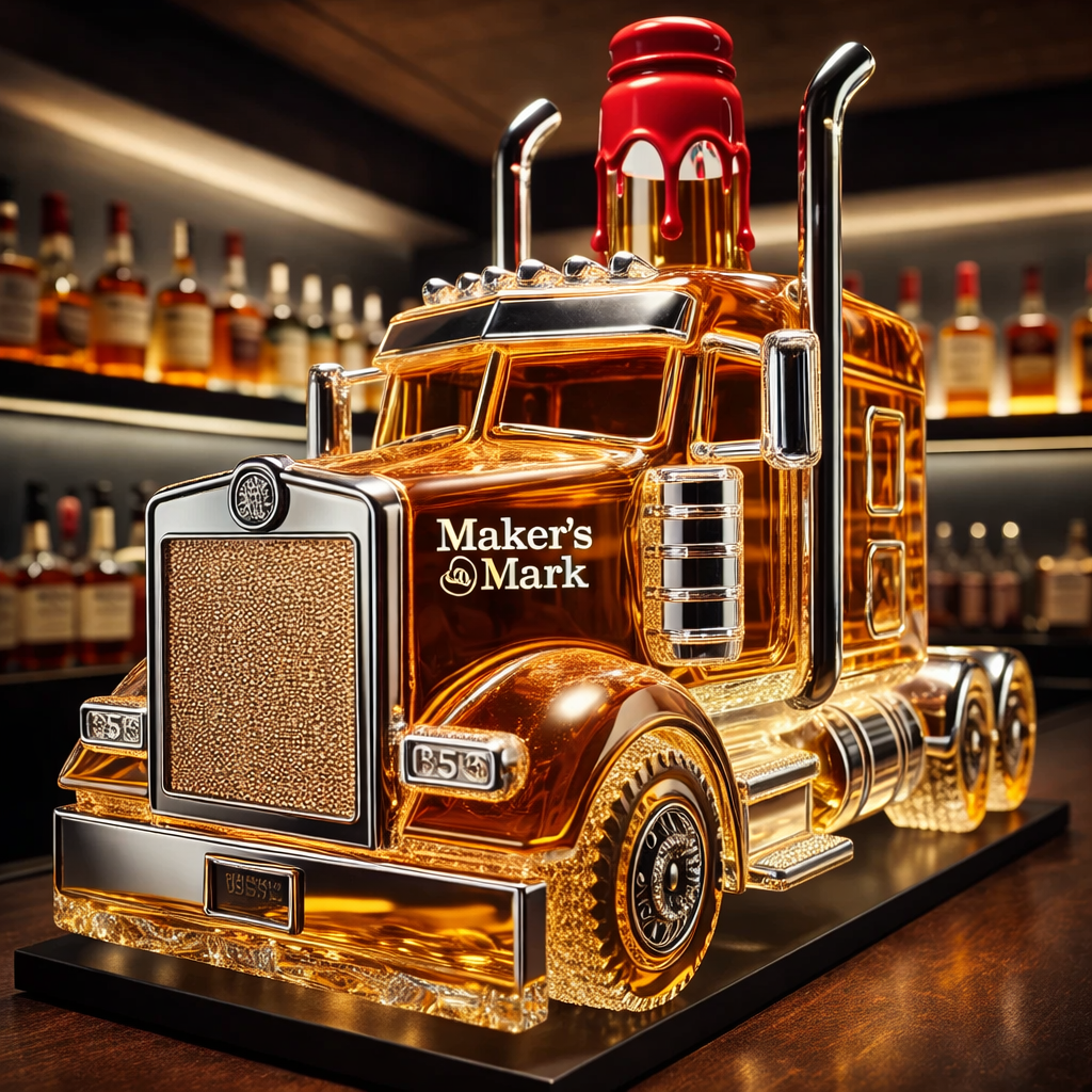 Camion Semi - Carafe à Whisky